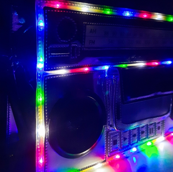 SOLD Boombox crossbody / backpack bag - Picture 5 of 6